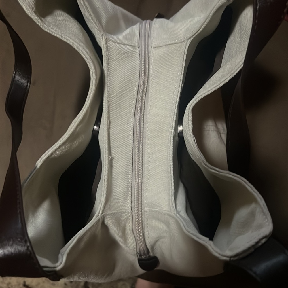 - White Hobo Canvas Bag - Picture 5 of 8